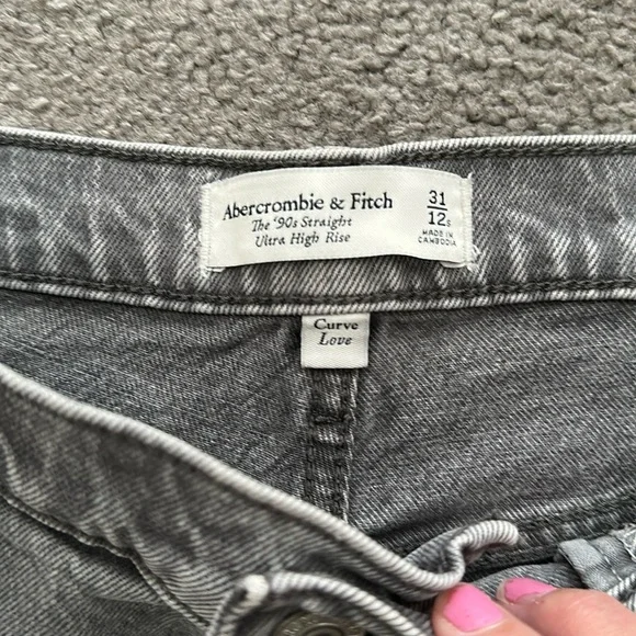 The 90s straight ultra high rise curve love - Picture 2 of 4